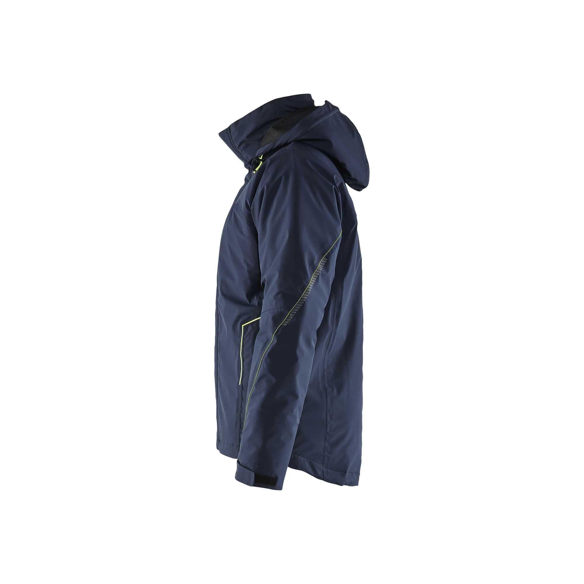 BLAKLADER 44841917 Lightweight lined Winter Jacket Stretch Hi Vis Reflective Work Jacket MEN - Waterproof